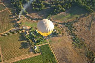 Kap-Holl�ndische Farmh�user aus der Vogelperspektive
